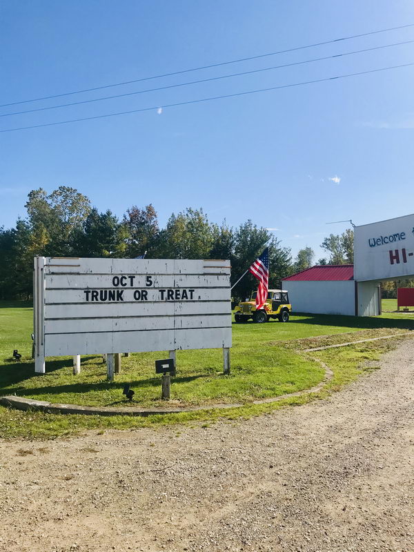 Hi-Way Drive-In Theatre - Fall 2019 (newer photo)